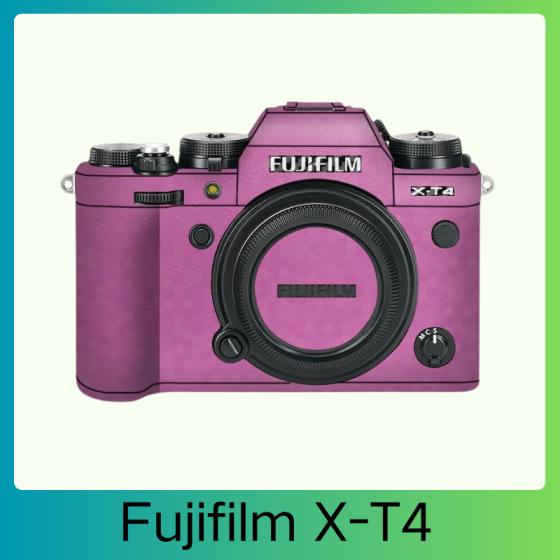 Corpo da Fujifilm X-T4  - Pele câmera, adesivo câmera - com alta resistência a arranhões, à prova d'água e com design elegante.
